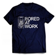 Drew McIntyre Bored At Work WWE graphic print T-shirt, 100% cotton, round neck, short sleeves, unise