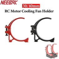 NEEBRC 30/40mm RC Motor Cooling Fan Aluminum Heatsink Holder For 1/10 1/8 Model Car 4068 4082 4092 4