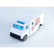 Hot Wheels loose Ambulance - Fire Dept - white AS79