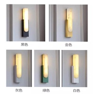 Led Wall Lamp Nordic Anti-Marble Living Room Bedroom Stairs Aisle Balcony Wall Lamp Light Luxury Bed
