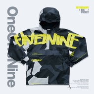 Oneonenine - JACKET BIG POCKET FUTURENEMY | Black YELLOW