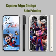 Casing For Samsung A03 A13 A23 A33 4G 5G Ejen Ali The Movie 2 Misi Satria CNC02 Phone Case Square Ed