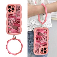 Pink Strawberry Bear Rose + Bracelet Phone Case Compatible for VIVO Y20 Y20i Y20A Y12S Y3S Y20S Y20T Y17 Y11 Y15 Y12