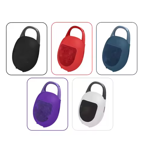 Speaker Case For JBL CLIP5 Drop-proof Shockproof Soft Silicone Protective Cover For JBL CLIP 5 Speak