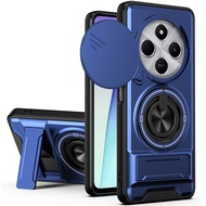 C75 C 75 Armor Case For Poco C75 Case Shockproof Slide Lens Protector Phone Cover For Xiaomi Poco C7