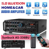 2000W Bluetooth Stereo Audio Amplifier Home Theater Karaoke USB SD AMP Surround Sound Digital Amplifier Remote Control