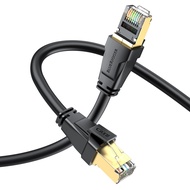 CAT 8 Ethernet Cable - 25FT Regular (RJ45, 40Gbps, 2000MHz, CAT8 Internet Cable) High Speed LAN Netw