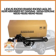 LEXUS RX200 RX450 RX350 AGL20  REAR ABSORBER SET ORIGINAL JAPAN GENUINE 48530-48392 48540-48392 ONE 