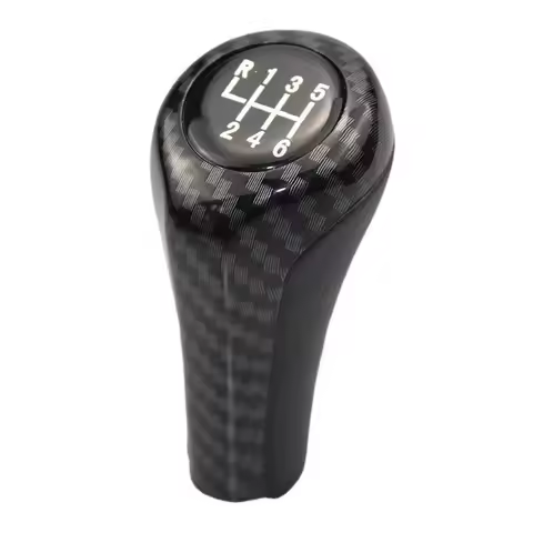 Carbon Fiber Gear Knob for BMW 3 Series E90 E92 5 Series E60 X3 X5 5 6 Speed Lightweight Sport Handb