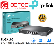 TP-LINK TL-SX105 5-PORT 10G DESKTOP SWITCH / TL-SX1008 8-PORT 10G DESKTOP/RACKMOUNT SWITCH MULTI-GIG