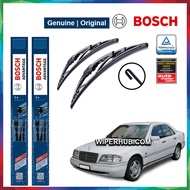 [ORIGINAL] Mercedes Benz C CLASS W202 1993 - 2000 Bosch Advantage U-Hook Wiper Blade Windscreen (1SET)