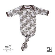 Cuit Baby Wear CUIT Kojo Series Monstera Sleeping Bag Baby Swaddle Bedong Instan - Brown Cocoa - S