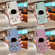 Casing Samsung Galaxy S23 Ultra Case Samsung Note 8 Case Samsung Note 9 Case Samsung M21 Case Samsung M30S Case Samsung M31 M51 Case Samsung S9 Plus Case Samsung S23 Plus Luxury Cute Silicone 3D Astronaut Stand Phone Cover Case