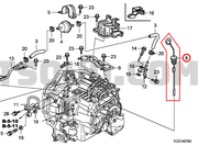 ก้านวัดน้ำมันเกียร์ ก้านวัดระดับน้ำมันเกียร์ Honda Accord G8 2.4 (2008-2010) ก่อน MC