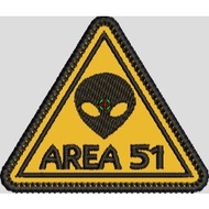 Area 51 embroidered patch
