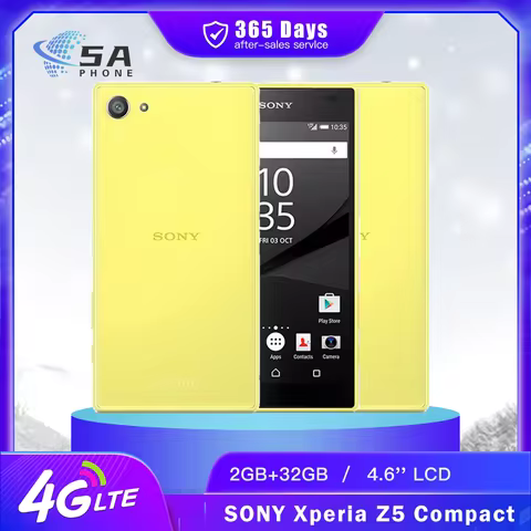 Sony Xperia Z5 Compact E5823 SO-02H Original Smartphone RAM 2GB ROM 32GB Android 4.6" 23MP 1080P Z5 