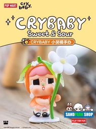 ✨🈲พร้อมส่ง🈲 ✨POPMART: Crybaby Sweet & Sour Little Crying Orange🍑POP LAND Limited Edition 💚 😍  ของแท้