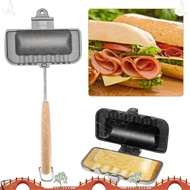 Double-Sided Sandwich Baking Pan, Cheese Maker Sandwich Maker Flip Pan, Camping Frying Pan qeufjhpoo