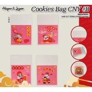 Chinese New Year CNY OPP COOKIES BAG 1 Pack Contains 100 Sheets