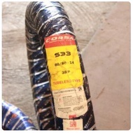Corsa TUBELESS Motorcycle Tires size 80/80-14 S33