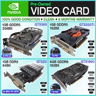 Graphics Card GTX560 GTX550Ti GTX750Ti GTX650Ti (1GB/2GB) / Video Card for Desktop PC