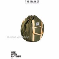 กระเป๋าใส่สแนร์ CMC สีเขียว The Market - Snare + Utilities Bag  