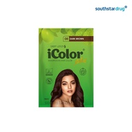 iColor Hair Dye Shampoo Dark Brown 30 ml