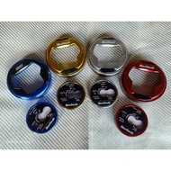 Old nmax ignition key Cover set and full cnc nmax tank Cover