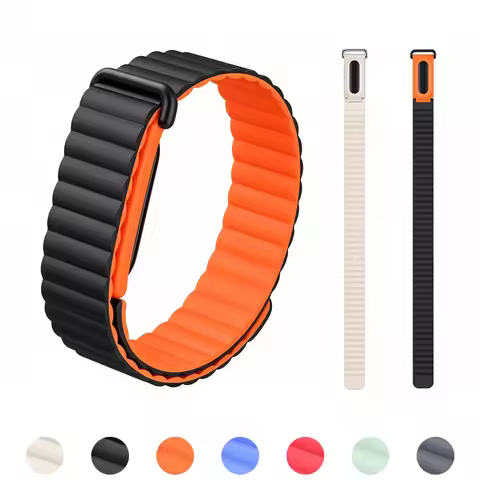 Silicone Magnetic Strap for Google Fitbit Air Smartwatch Accessories Replacement Sport Pulseira Brac