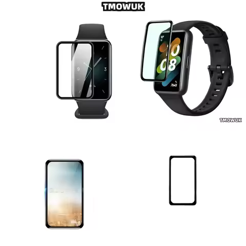 For Huawei Honor Band 6 7 9 10 Easy Installation 3D Curved Screen Guard