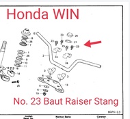 Honda WIN Baut 6x28 Raiser Stang ORI AHM 957010602800 Harga Satuan