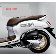 Stiker Cutting Scoopy XNXX.COM Stiker Striping Scoopy Vespa Vario Beat Dll