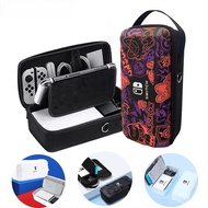 Multiple Styles High-capacity Storage Bag For Nintendo Switch OLED/LITE Portable PU Carrying Case Travel Pouch for NS Inner standpipe