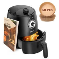 MKLP 2Qt Air Fryer Oven With Time/Temp Control, r Liner kitchen gadget and accessoriesAir Fryers