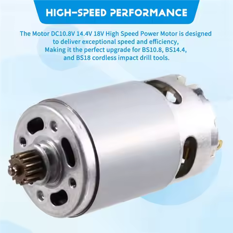 A74U 317004440 Motor DC10.8V 14.4V 18V Highspeed Power Motor For METABO BS10.8 BS14.4 BS18 Cordless 