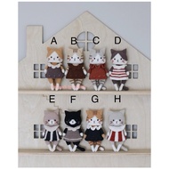 Mofusand cat doll | amigurumi cat doll | handmade crochet cat doll | handmade Mofusand cat