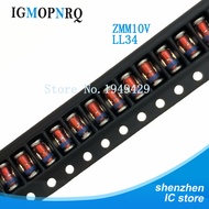 200个/Batch ZMM10V LL34 10V 0.5W 1/2W Zener diode SMD Diode
