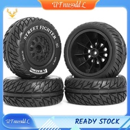 [UTnus9ddL] Rc Tires Truck Wheels and Tires for 1/10 RC Off-Road Vehicles