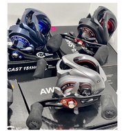 AWASHIMA SPIDER CAST 151HG BC BAIT CASTING REEL NEW 2022 AWA-SHIMA SPIDERCAST
