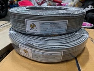 สายไฟอ่อน VFF: ขนาด 2x0.5 2x1  2x1.5  2x2.5 sq.mm ⚡️ ยาว 100 เมตร สายไฟคู่แบน รุ่นราคาถูก มีคุณภาพพอ