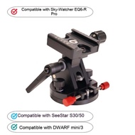 DWARF3/Seestar S50 All Metal Equatorial Precision Latitude Adjustment Bracket High-Precision Fine-Tu