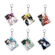 Anime WINNER BREAKER Sakura Haruka Suo Hayao Pendant Figure Acrylic Keyring Set