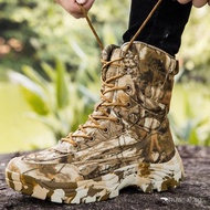 Men's Military Boots Camouflage Combat boots Special Forces Combat boots Outdoor Hiking Mountaineeri