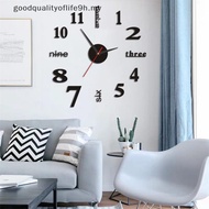 【NEW】 Silent Movement 2D 3D DIY Acrylic Mirror Wall Clo Stiers Large Quartz Clo for Bedroom Office W