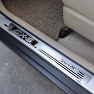 Car Side Threshold Pedal for Mazda CX-5 CX5 Accessories 2017-2024 2025 Stainless Steel Door Sill Sid