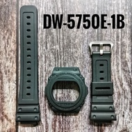 () DW-5750E-1B/DW-5700 ORIGINAL CASIO G-SHOCK BEZEL AND BAND. RESIN QUALITY. BLACK COLOUR.