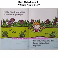 Series 2 Kindergarten PAUD Children's Books Learn to Read GafaBaca Gafa Read Story Books