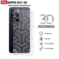 Garskin Oppo A57 4G - Oppo A57 5G Skin Carbon Motif Transformers Anti Jamur