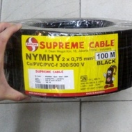 Supreme Stranded Cable NYYHY 2X0.75 2X0.75 2 X 0.75 @100 meters