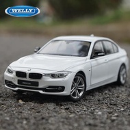 Welly 1:24 BMW 3 Series 335i Alloy Car Model Diecast & Toy Metal Vehicles Car Model High Simulation 
